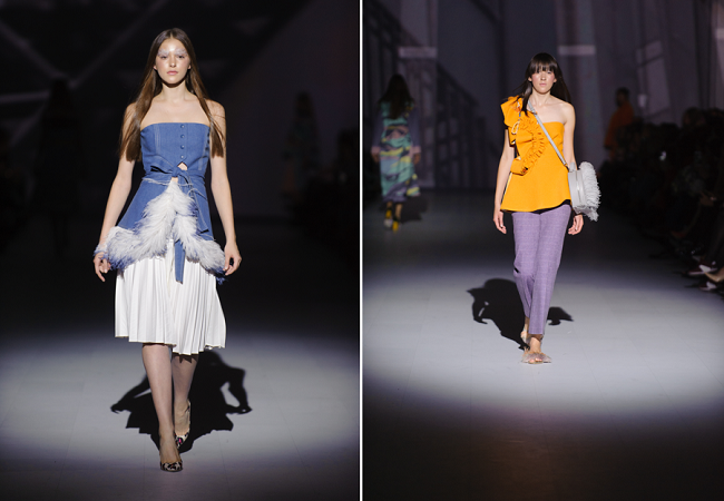 Прозорі блузки, кльош і вічна смужка: модні тренди сезону весна/літо-2017 від українських дизайнерів. Частина перша